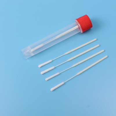 10cm Bireysel Sarılmış ABS Çubuk Nazal Numune Toplama VTM Test Kiti