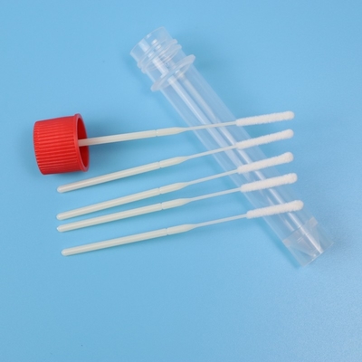 10cm Bireysel Sarılmış ABS Çubuk Nazal Numune Toplama VTM Test Kiti
