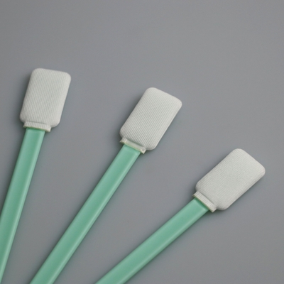 TOC Numune Koleksiyonu için PP Çubuk Örme Dikdörtgen Bükülmüş Polyester Swab