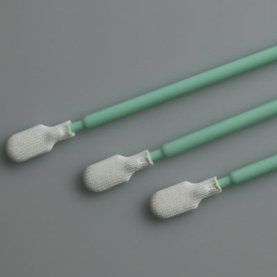 Endüstriyel Temizlik için 165mm Uzun Saplı Temiz Oda Polyester Swab
