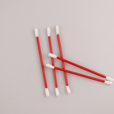 Elektronik Temiz 100PCS için Çift Yuvarlak Kafalar Polyester Swab