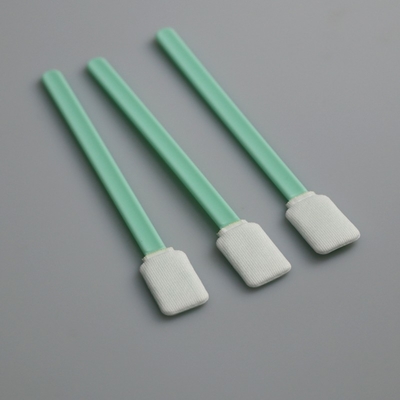 Numune Toplama için 4.9" PP Çubuk Dikdörtgen Polyester Swab