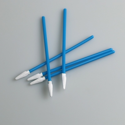 Elektronik Temizleme İçin 3" PP Çubuk Mikro Sivri Polyester Uçlu Swablar