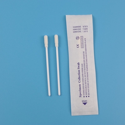 PP Çubuk ile Tıbbi 8cm Steril Oral Numune Toplama Çubuğu