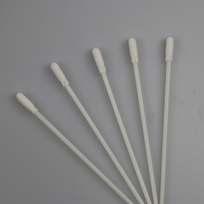 11cm Steril Köpük Ucu Tek Kullanımlık Oral Swab Numune Toplama
