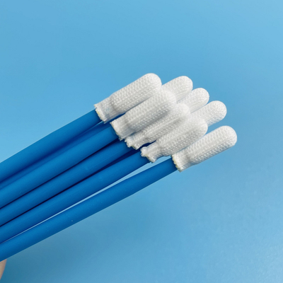 Temiz oda temizliği için 100PCS PP Kolu Polyester Swablar