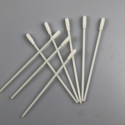 11cm Steril Köpük Ucu Tek Kullanımlık Oral Swab Numune Toplama