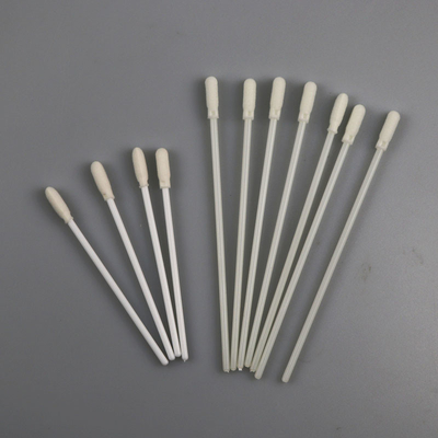 11cm Steril Köpük Ucu Tek Kullanımlık Oral Swab Numune Toplama
