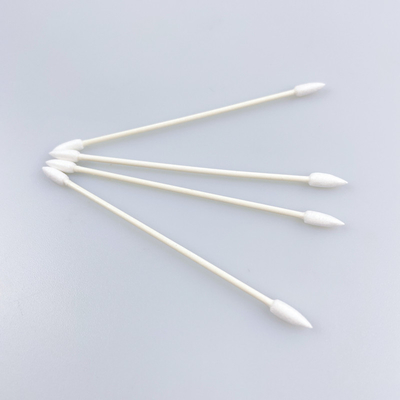 3MM Çift Sivri Uçlu Çubuk Kağıtlı Swab Saflaştırılmış Pamuk
