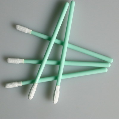 Çift Örme ESD Temiz Oda Polyester Mini Swab Tozsuz
