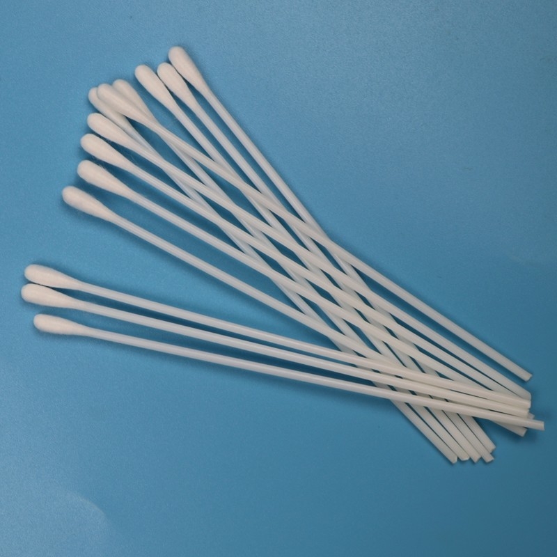 15cm Tek kullanımlık PS Stick Dacron Oral Swab Tıbbi EO Steril Örnek Toplama Swab