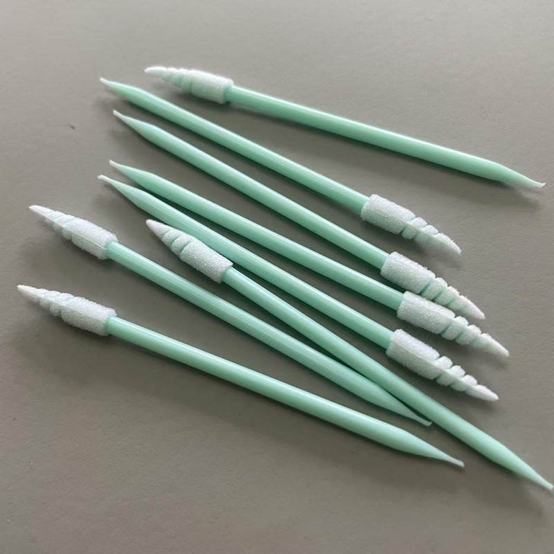 TX751 Slot Gap için Spiral Köpük Topu Swab Toz Küçük Uygulama Çubuğu kaldırın