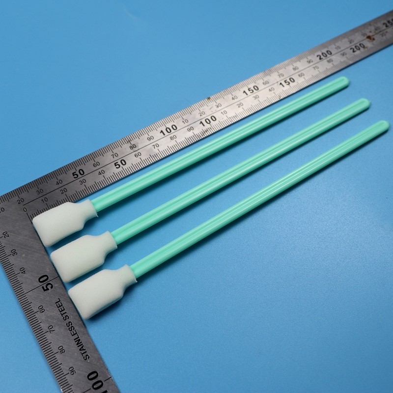 Lint Free 180mm Extra Long Handle Sünger Temiz Oda Swab Mimaki Yazıcı Temizlik Köpük Swab