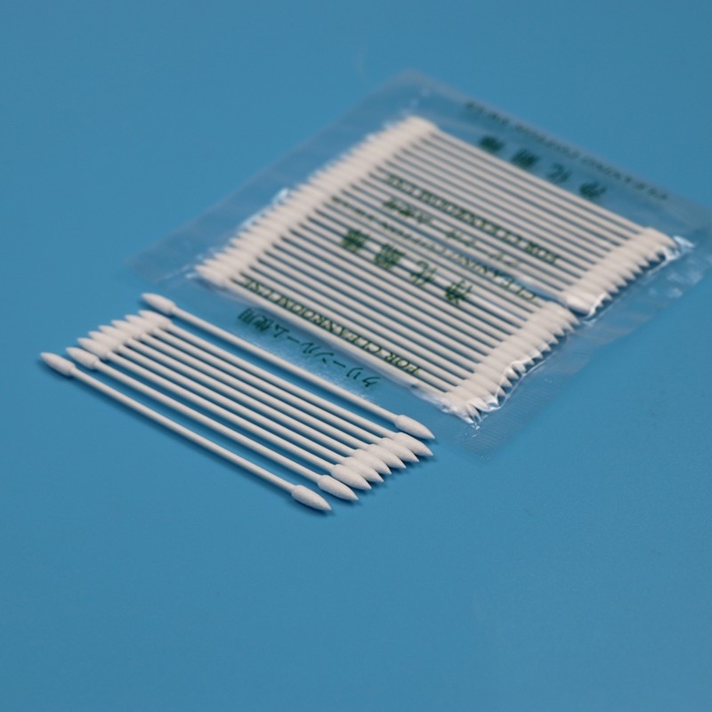 BB-003 Çevre dostu kağıt çubuğu 3 mm Küçük Tüklü Pamuk Kürükleri Kozmetik Qtips Temiz Oda Pamuk Swab