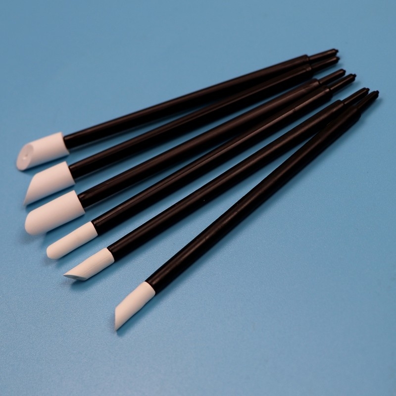 T-21 Yüksek emicilik 8mm Yumuşak PU köpüklü Swab yazıcısı Temizlik hassas temizlik için Ruby Stick