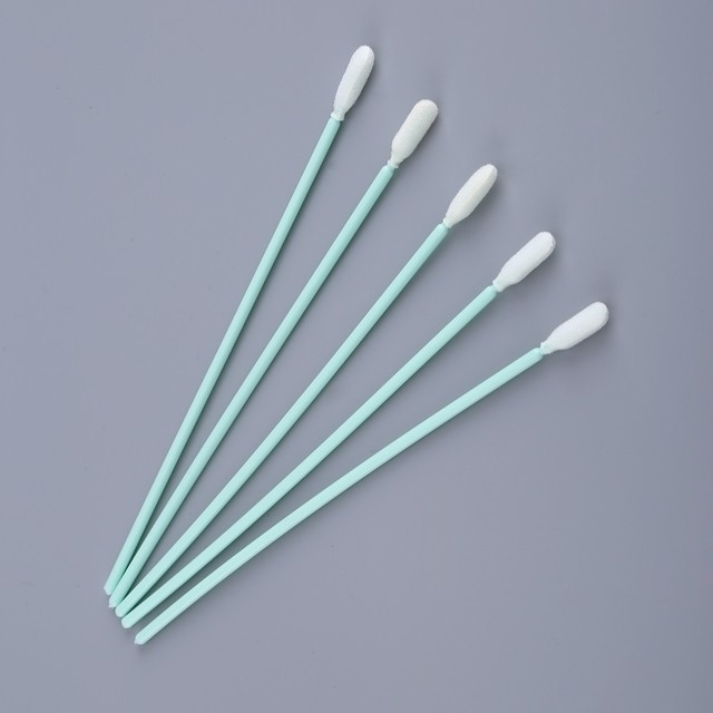 Uzun Yaka 163mm Köpük Ucu Swabs  Black/Green/Blue Precision Cleaning Swabs (TX 740) Elektronik ve Slot Clean için