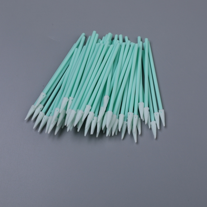 TX750 76mm Precision Sponge Swab - 3.2mm Square Point - Wafer Edge, Probe Card, Wire Bond Pads & Die Attach için - Temiz oda