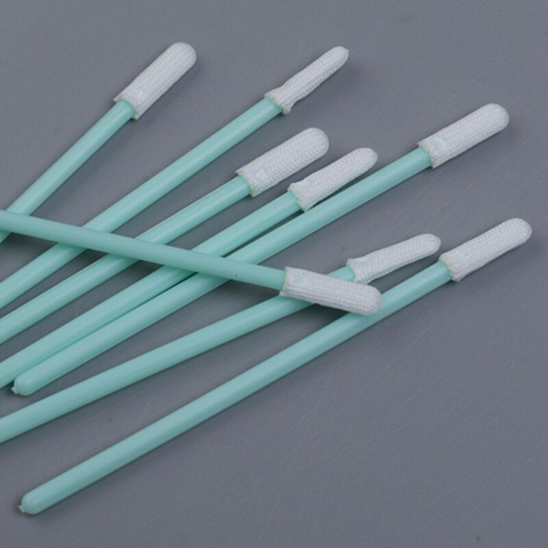 70mm Küçük Başlı Poliester Swab - 2mm Ultra İnce Ucu - PCB Flux, Solder Paste, Bağlantı Pini ve Sensör yuvaları için - 100pcs